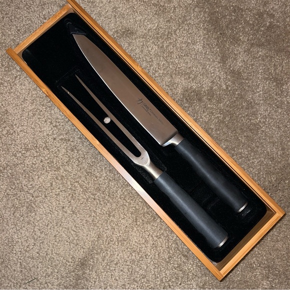 Ginsu Chikara series carving set - Picture 2 of 6